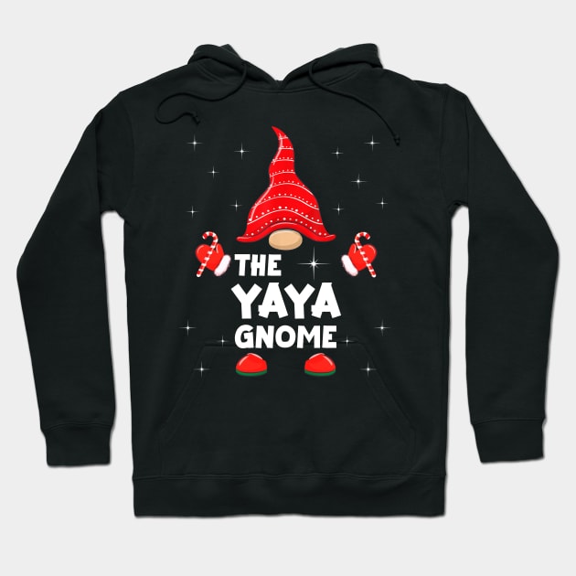 The Yaya Gnome Matching Family Christmas Pajama Hoodie by Foatui